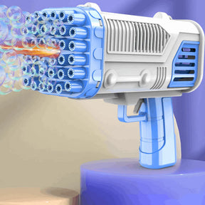 Electric Bubble Making Bazooka Gun