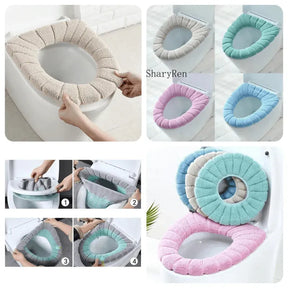 Warm Washable Toilet Seat Cover