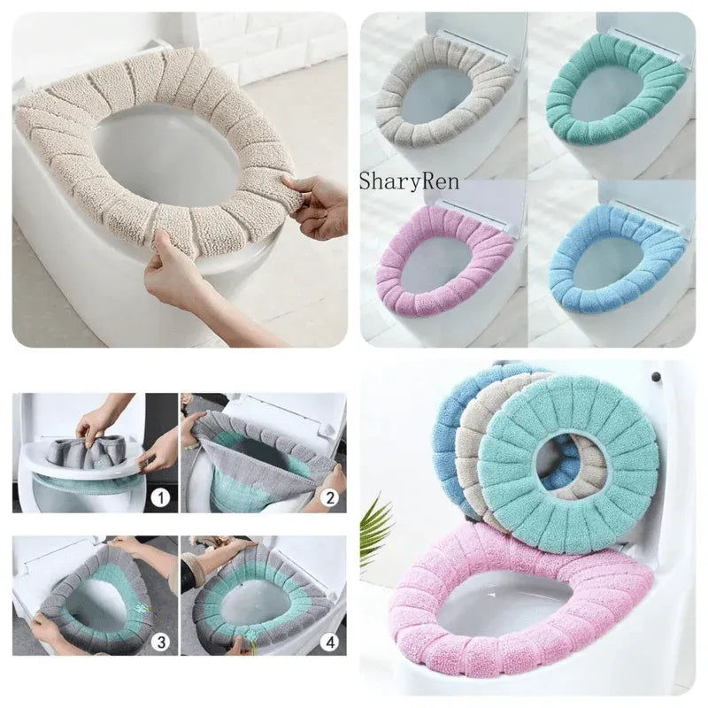 Warm Washable Toilet Seat Cover