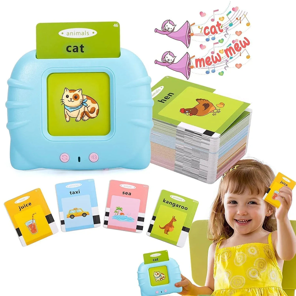 Kids Talking Flash Card Reader