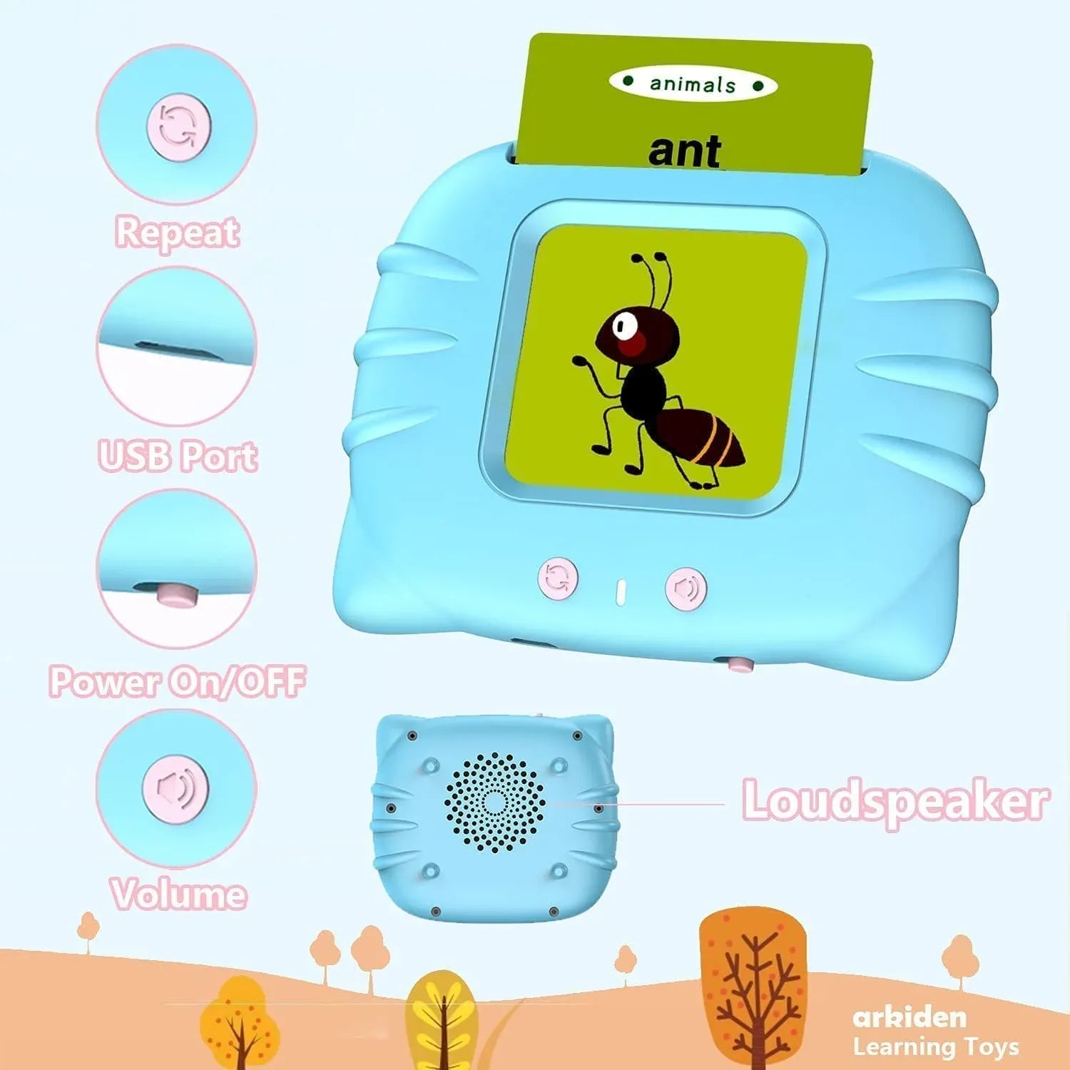 Kids Talking Flash Card Reader