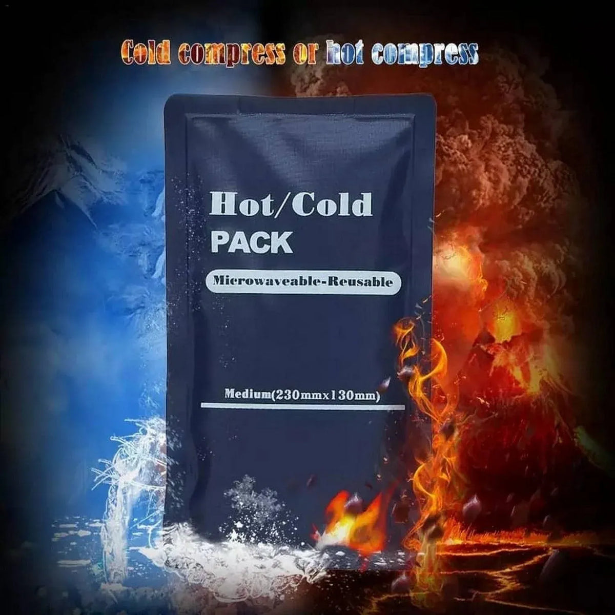 Hot & Cold Reusable Gel Pack – Microwave & Freezer Safe