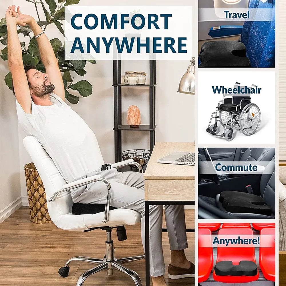 UNIVERSAL CAR & Chair SEAT COCCYX CUSHION