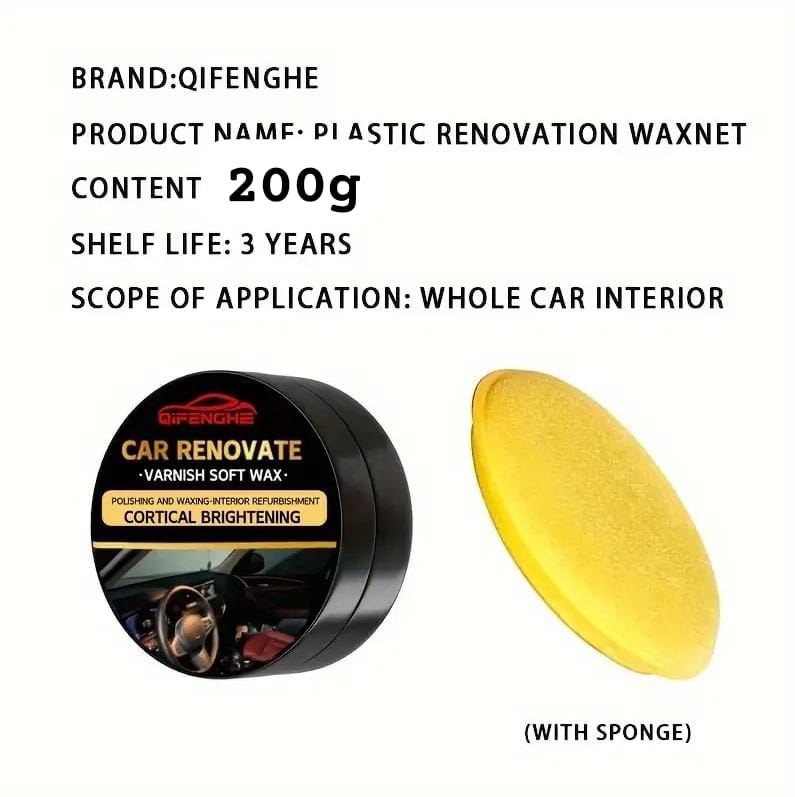 Car interior Renovate Wax