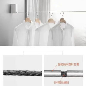 Stainless Steel Clothes-Drying  Pull-Out Rope