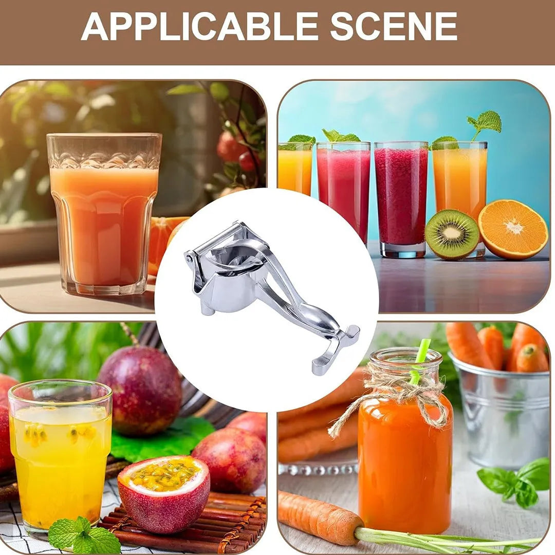 Premium Stainless Steel Hand Squeeze Manual Juice Machine