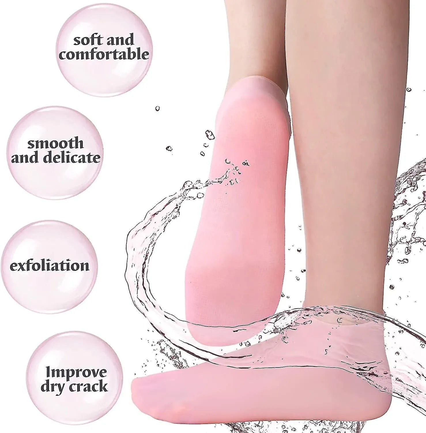 Silicon Foot Moisturizing Sock (Best for Winter❄️🦶)