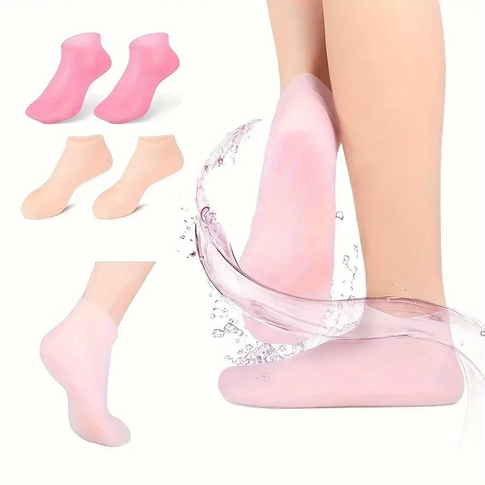 Silicon Foot Moisturizing Sock (Best for Winter❄️🦶)