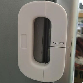 Anti-Pinch Refrigerator Lock