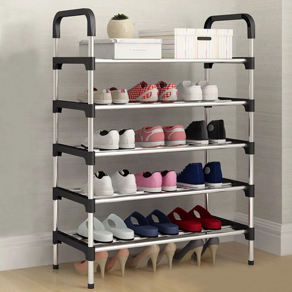 5 Tier Steel Base Shoe Organizer Rack